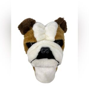 Daphne Golf Club Driver Head Cover Bulldog Boxer Stuffed Puppy Dog Puppet Plush
